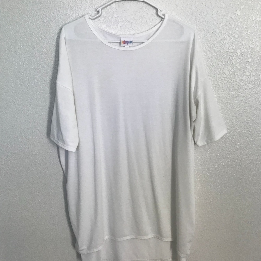 Medium white  Lularoe Irma
